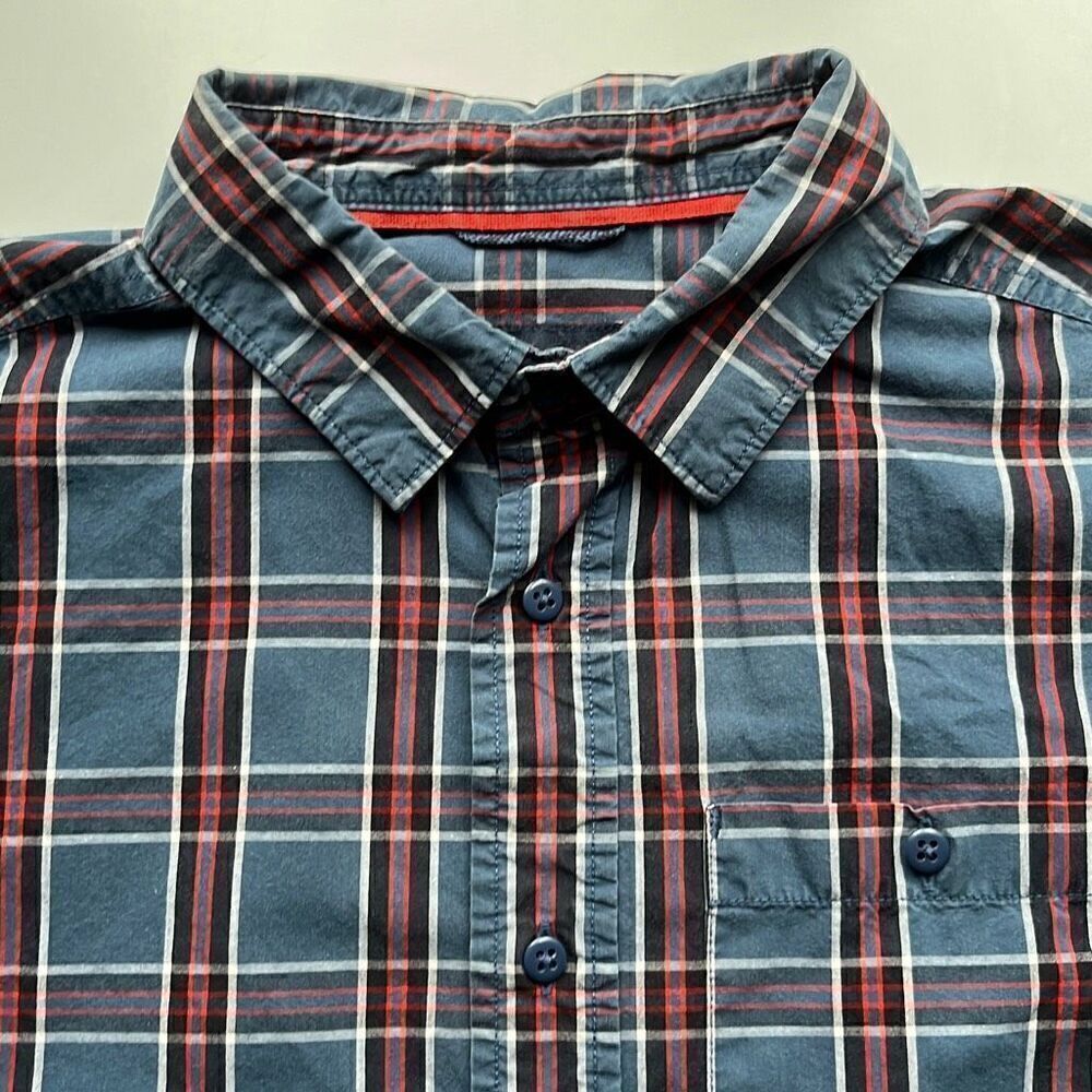 The North Face Short Sleeve Button Down Shirt Mens M